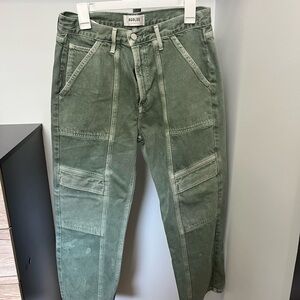 AGOLDE Olive Cargo Pants for women